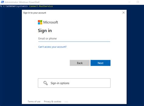 connect msolservice|connect msolservice credential.